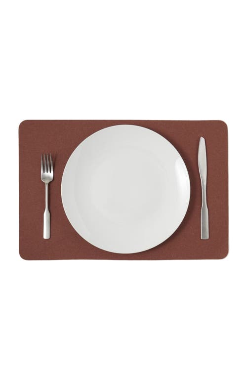 GRAF & LANTZ GRAF LANTZ MERINO WOOL RECTANGLE PLACEMAT