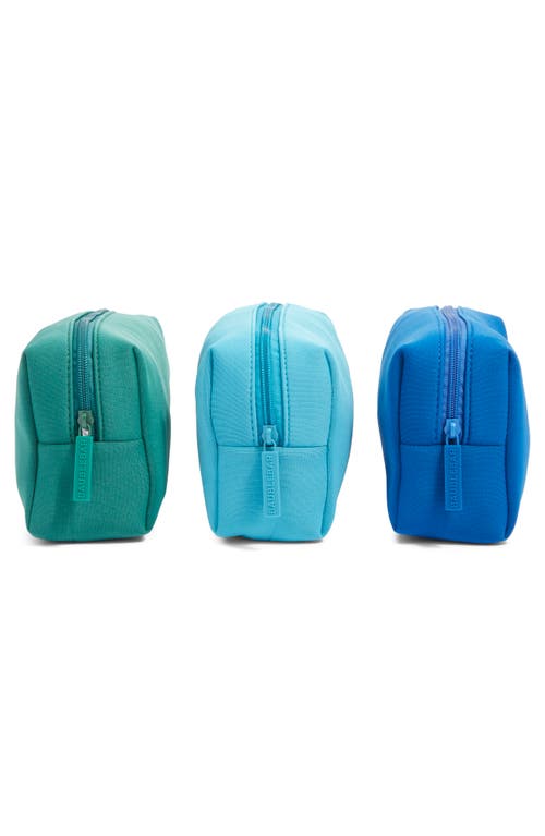 Baublebar Take It Away Set Of 3 Storage Pouches In Blue