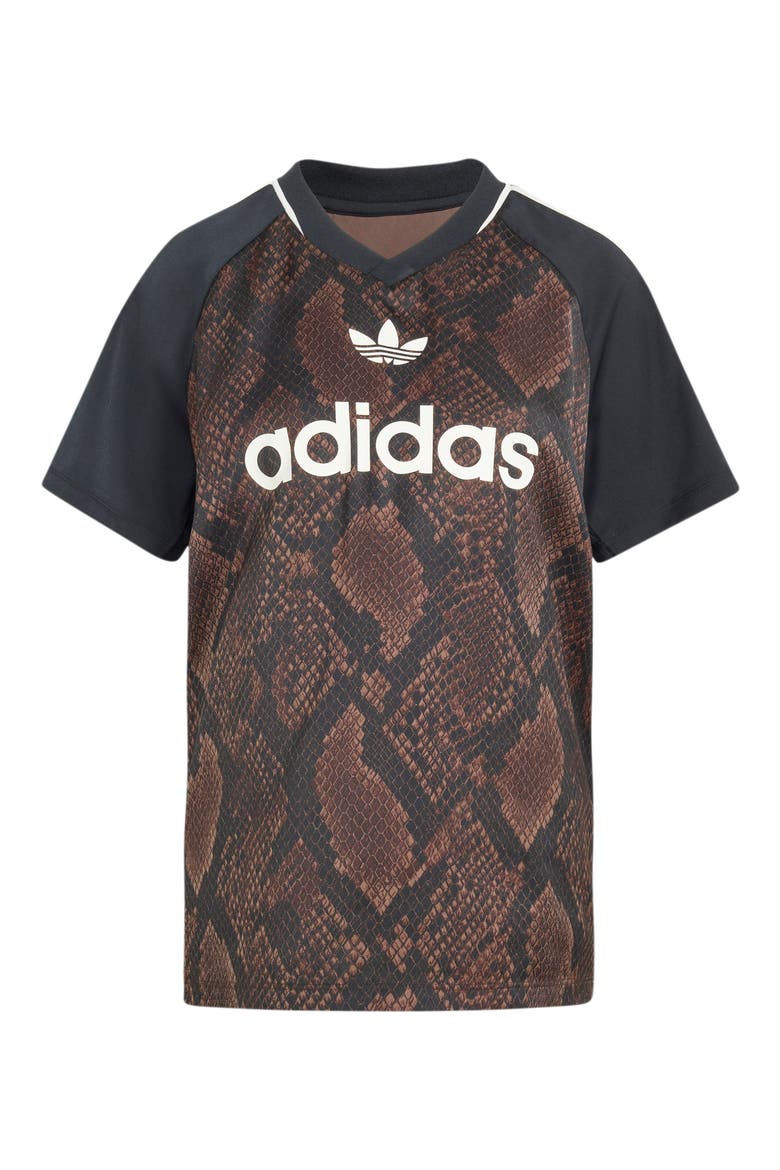 Faux-Snakeskin-Printed Jersey, Alternate, color, EARTH STRATA/ AURORA COFFEE