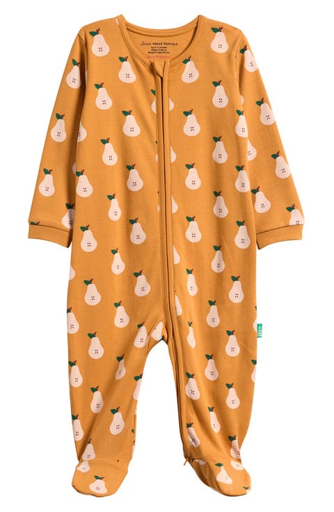 Summer Pears Organic Cotton Footie (Baby)