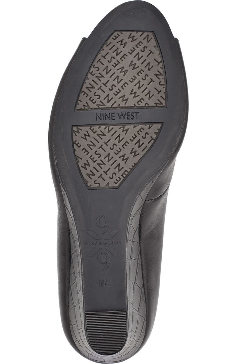 Nine West Cape Peep Toe Wedge, Alternate, color,