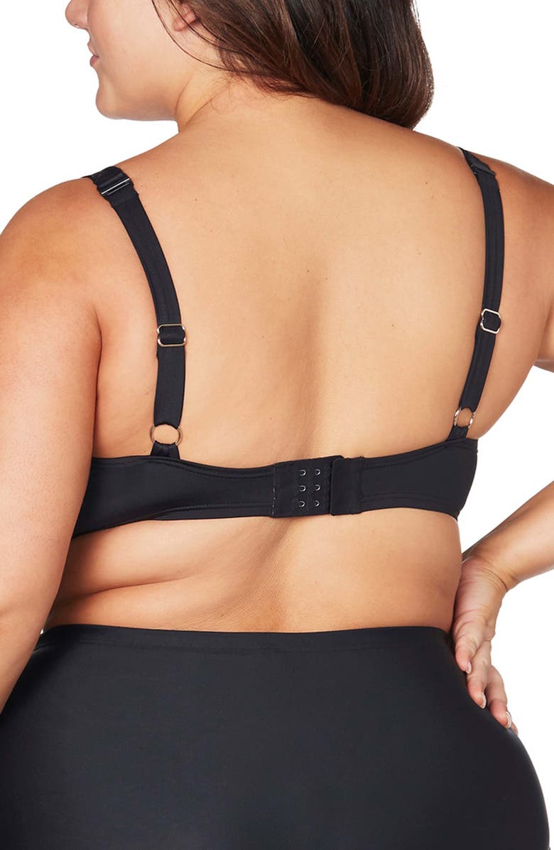 Artesands Hues Monet D- & DD-Cup Underwire Bikini Top, Alternate, color,