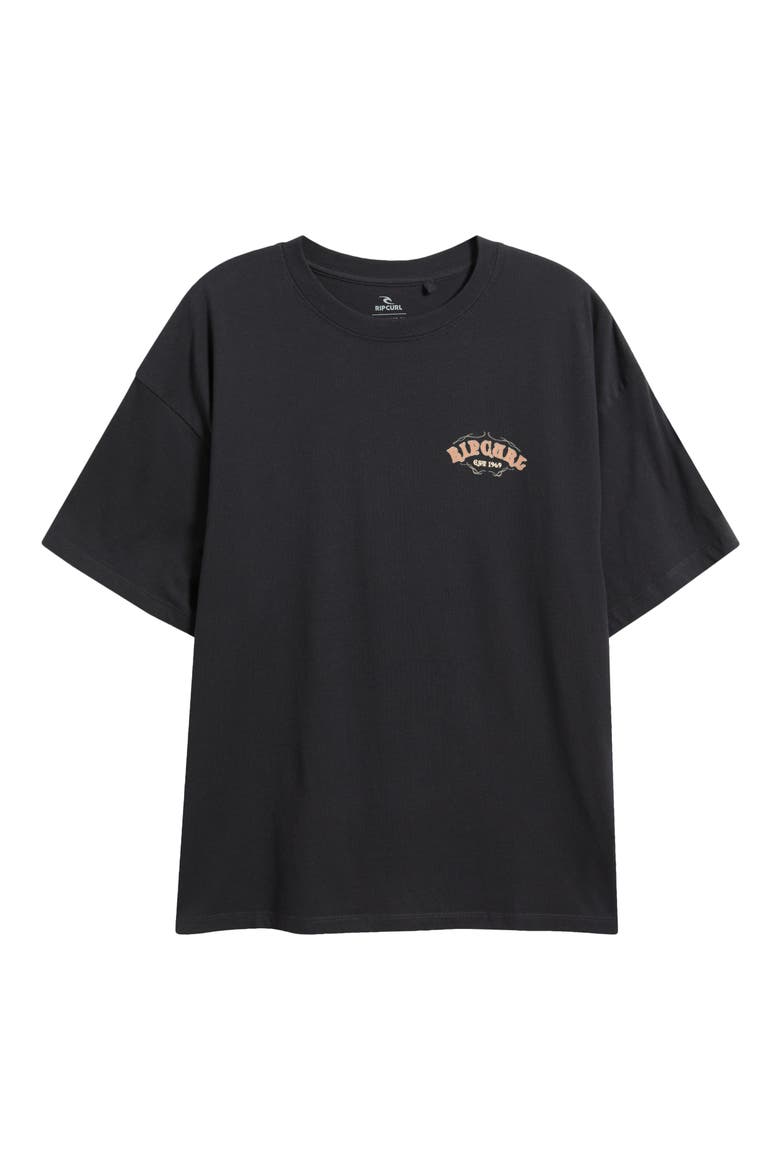 Half Moon Bay Heritage Graphic T-Shirt, Alternate, color, WASHED BLACK