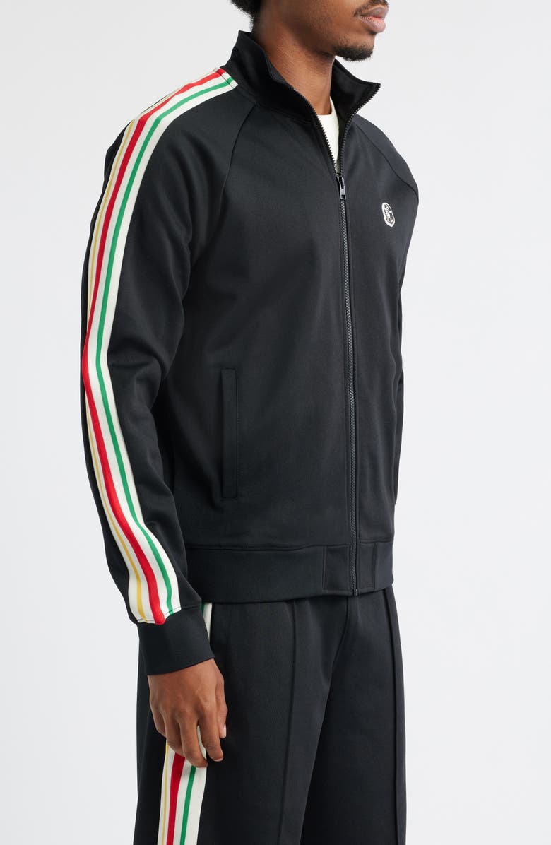 Billionaire Boys Club Soundcheck Track Jacket, Alternate, color, Black