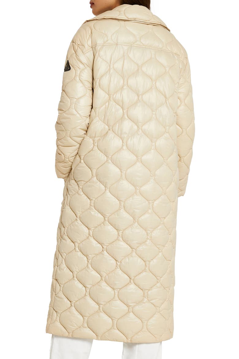 Onion Quilted Puffer Coat, Alternate, color, YELLOW
