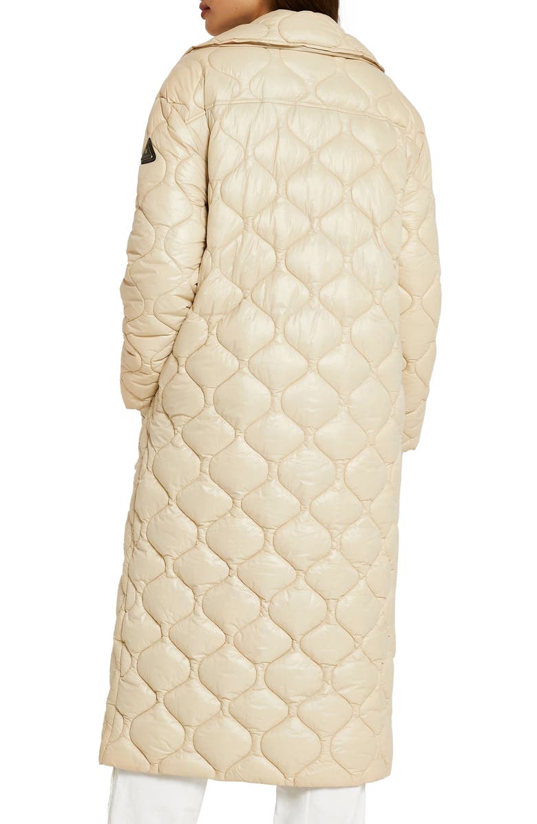 River Island Onion Quilted Puffer Coat, Alternate, color,