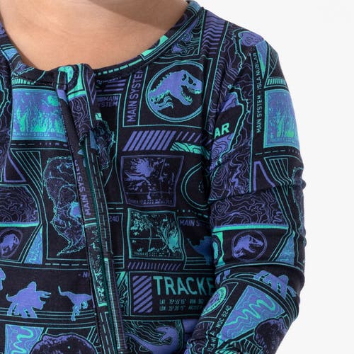 Bellabu Bear Baby Jurassic Park Tracker Convertible Footie In Multi