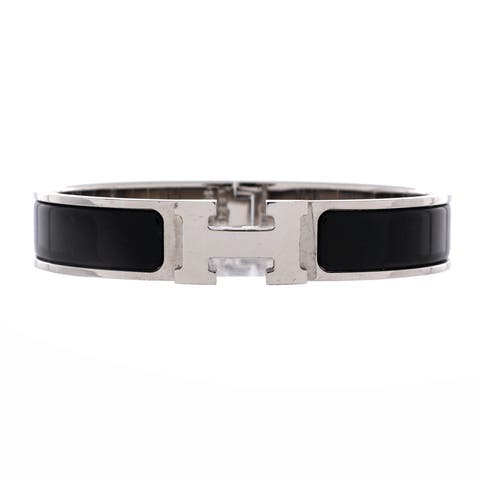 Clic H Bracelet Enamel Narrow