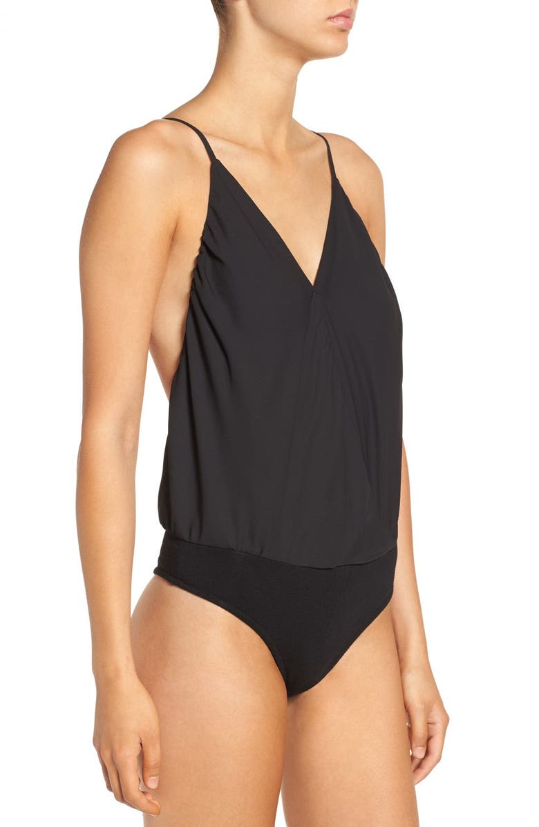 WAYF 'Wrap Me Up' Camisole Bodysuit, Alternate, color, 