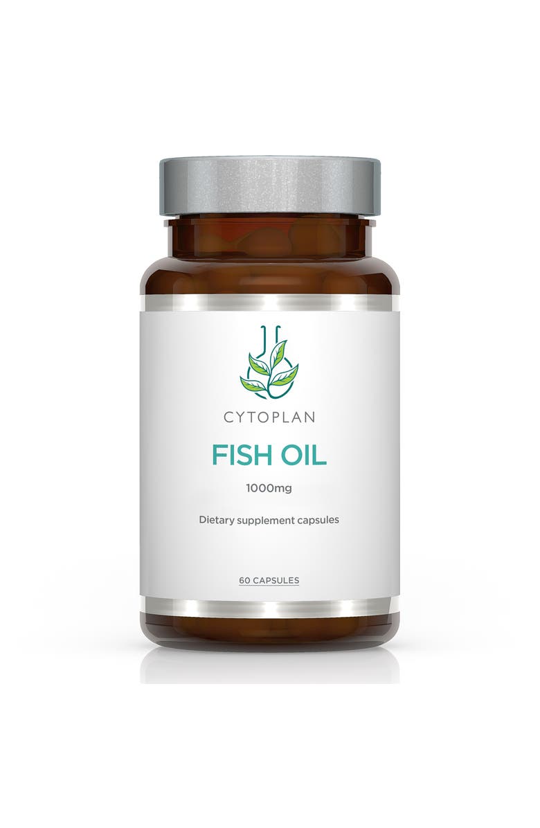 Cytoplan Fish Oil Capsules 60 (caps) USA, Main, color, NO COLOR