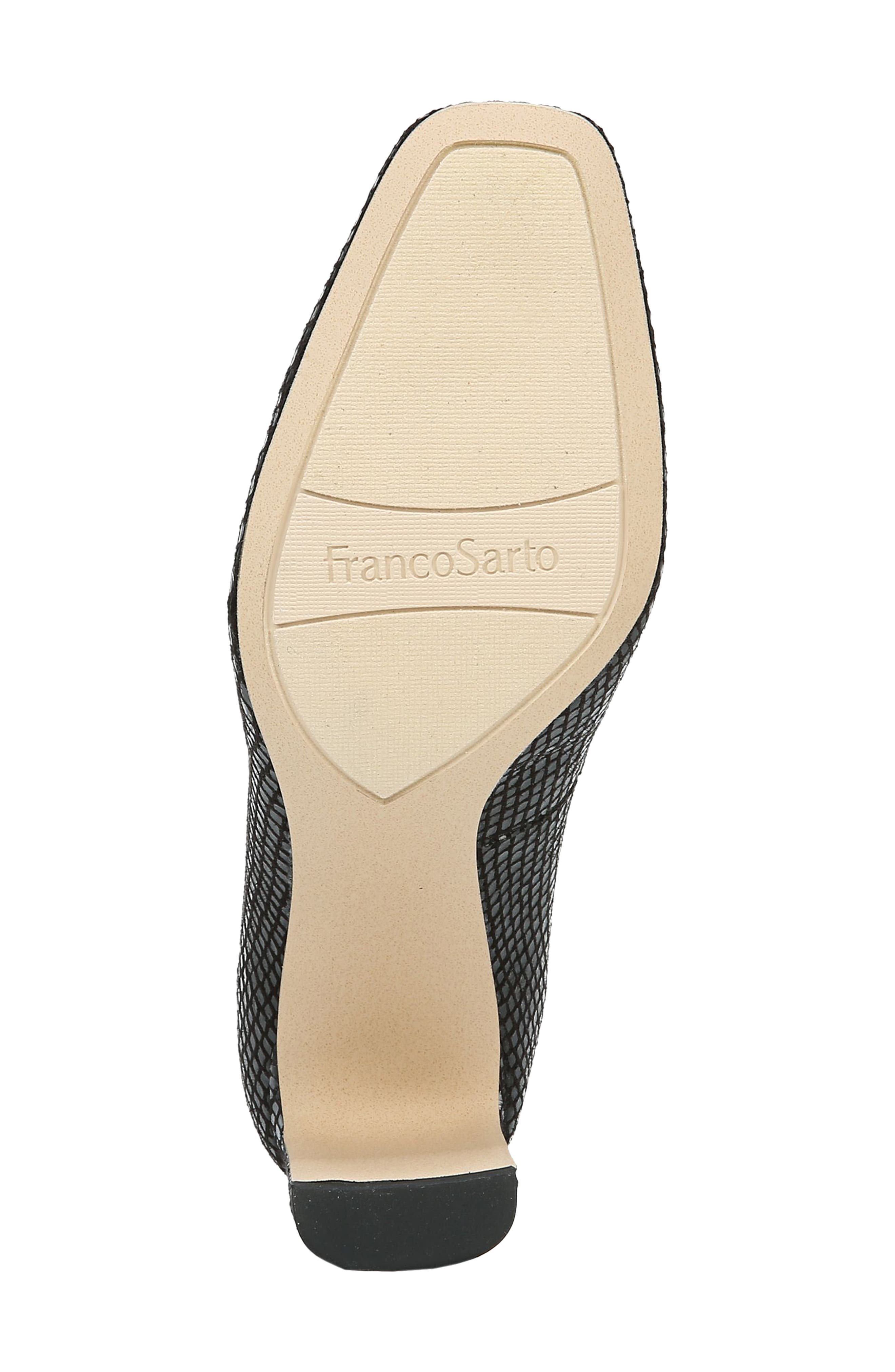 Franco Sarto Gianna Square Toe Pump, Alternate, color, 
