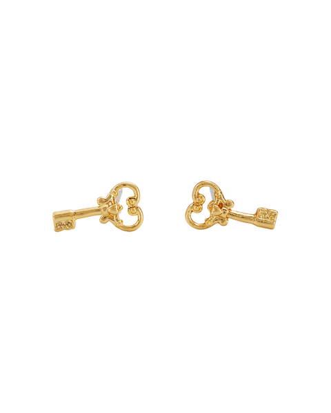 Key Stud Earrings