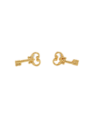 Fable England Key Stud Earrings