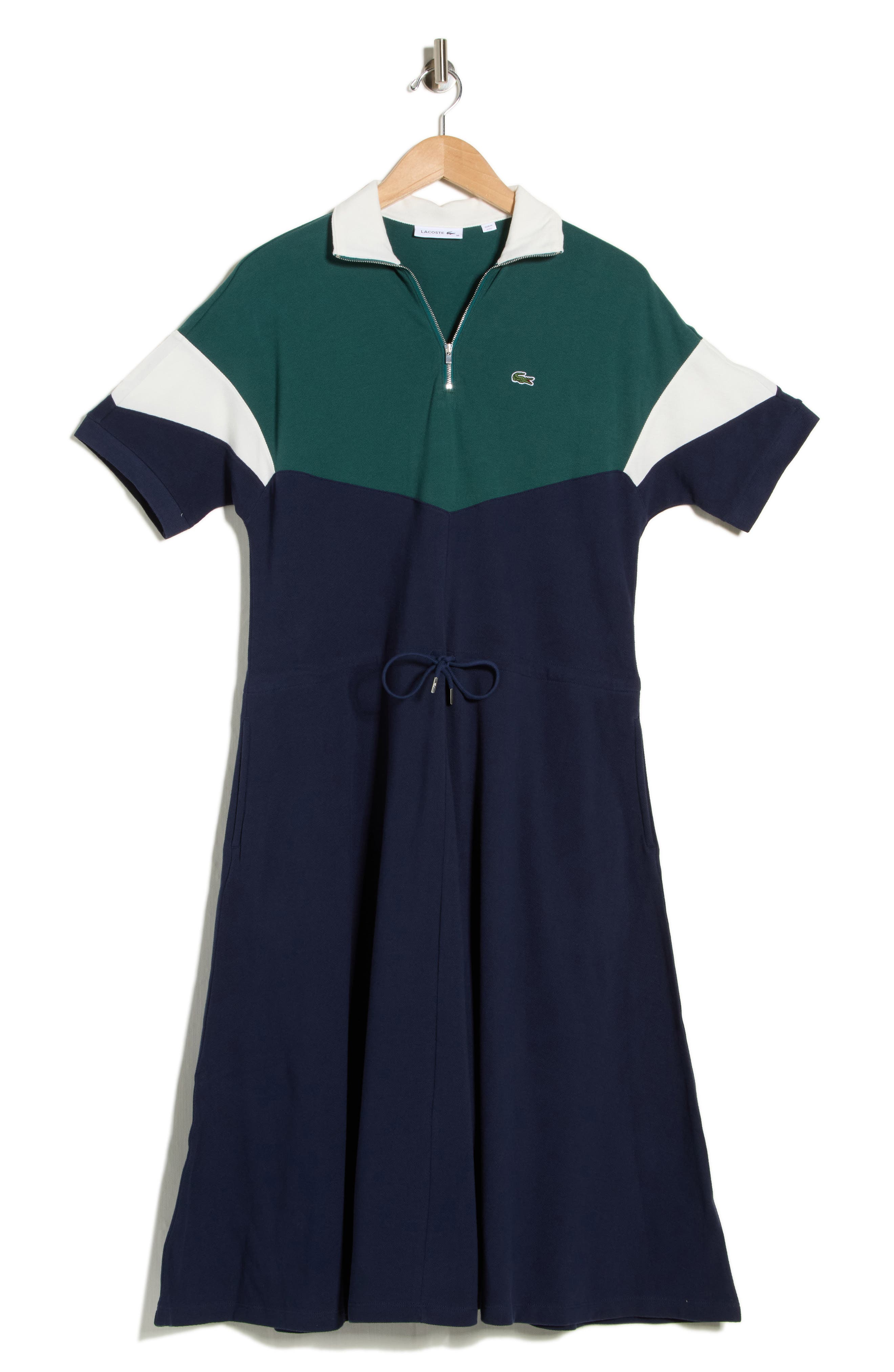 Lacoste Short Sleeve Polo Dress