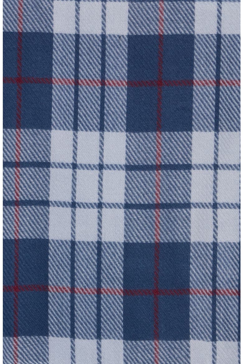 Twin Print Scarf, Main, color, BLUE