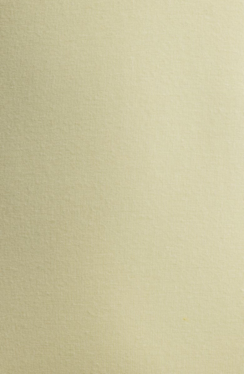 ARTLESS FOREVER Tate Plunge Neck Midi Dress, Alternate, color, Butter Yellow