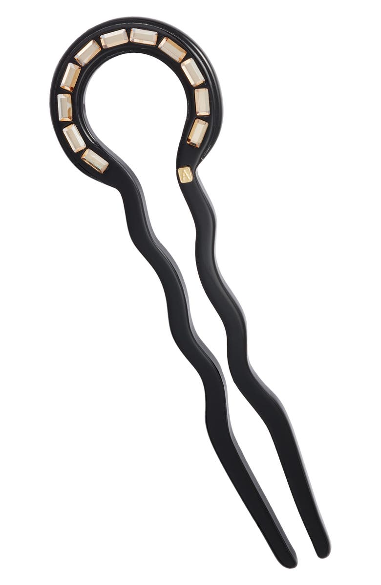Alexandre de Paris Swarovski Crystal Hair Pin, Main, color,