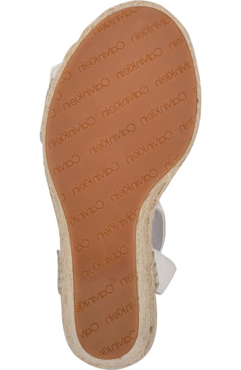 Calvin Klein Karla Espadrille Wedge Sandal, Alternate, color,