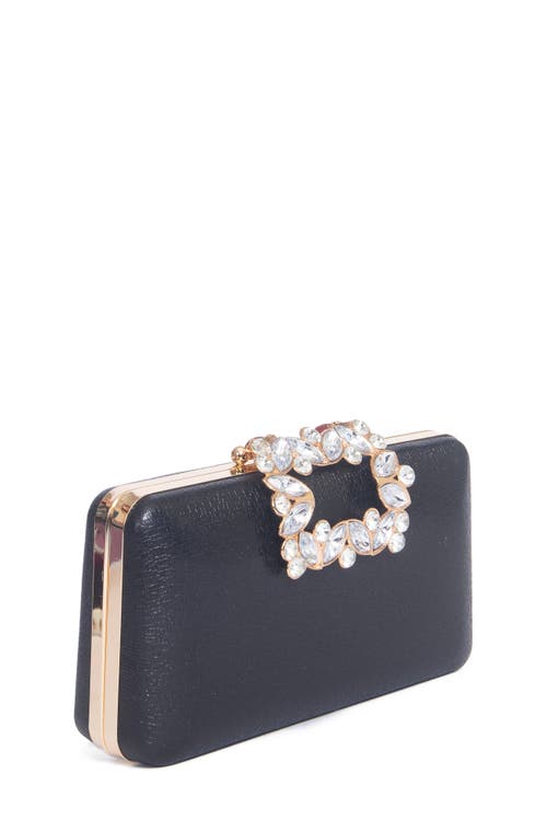 Lauren Lorraine Spring Clutch In Black