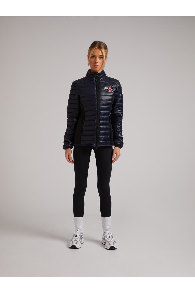 Sport L1Tte Funnel Jacket, Alternate, color, NAVY