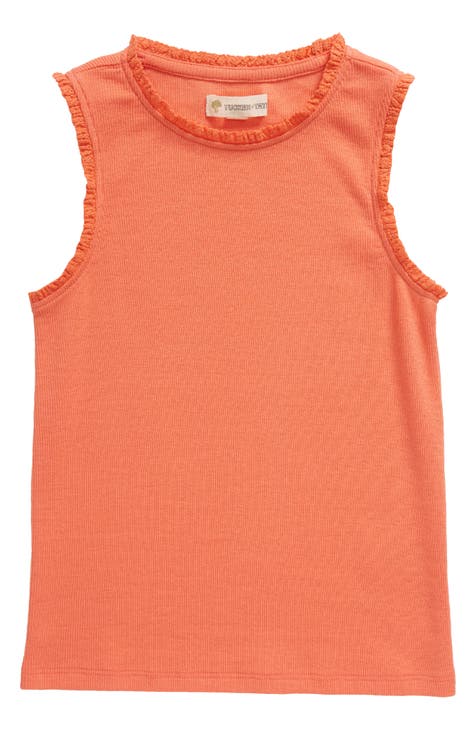 Kids' Crochet Accent Rib Tank (Toddler, Little Kid & Big Kid)