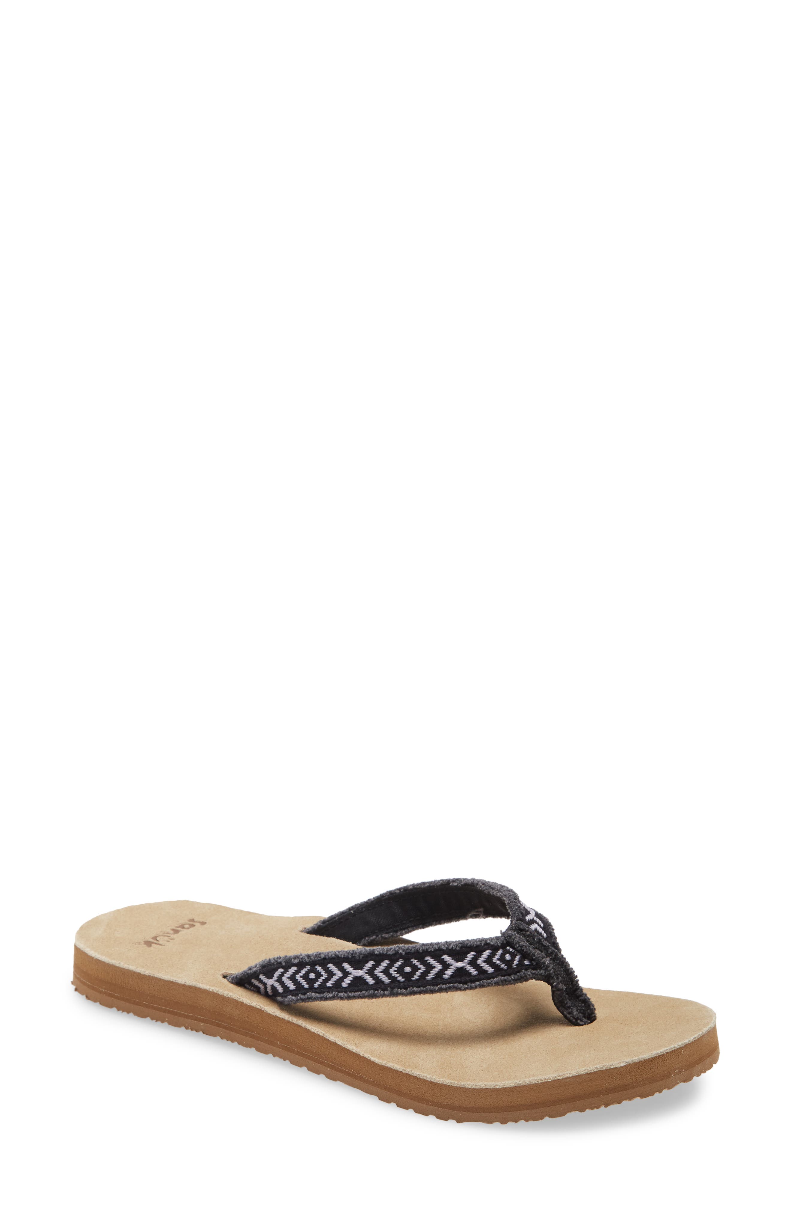 Sanuk Fraidy Flip Flop, Main, color, 