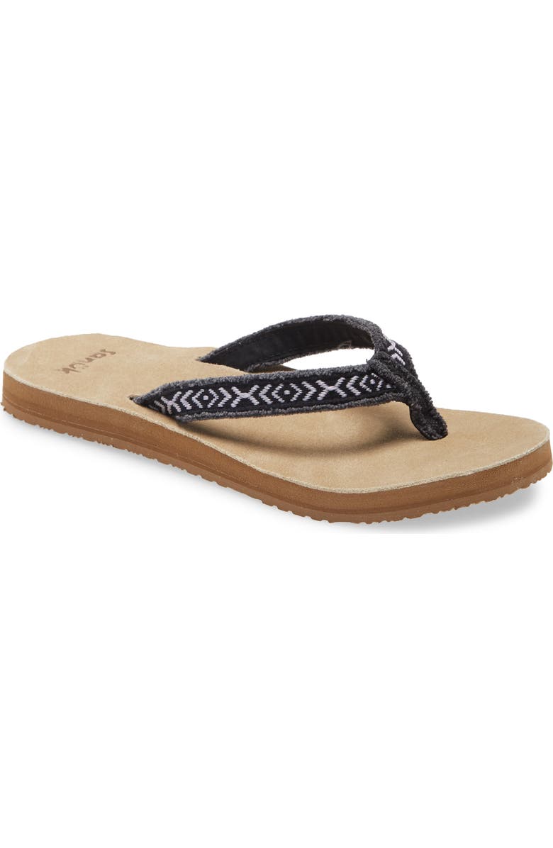Sanuk Fraidy Flip Flop, Main, color,