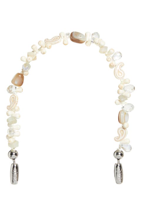 Crystal Paisley Wrist Strap for iPhone Case