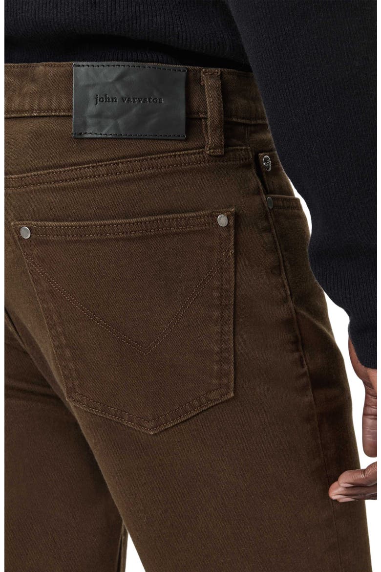 J702 Slim Fit Jeans, Alternate, color, DARK BROWN