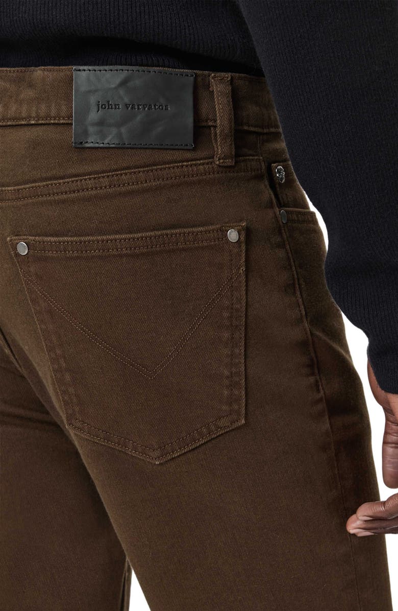 John Varvatos J702 Slim Fit Jeans, Alternate, color, Dark Brown