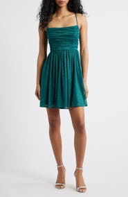Jump Apparel Glitter Knit Cocktail Minidress