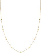 Bony Levy 14k Gold 22-Inch Bead Chain Necklace