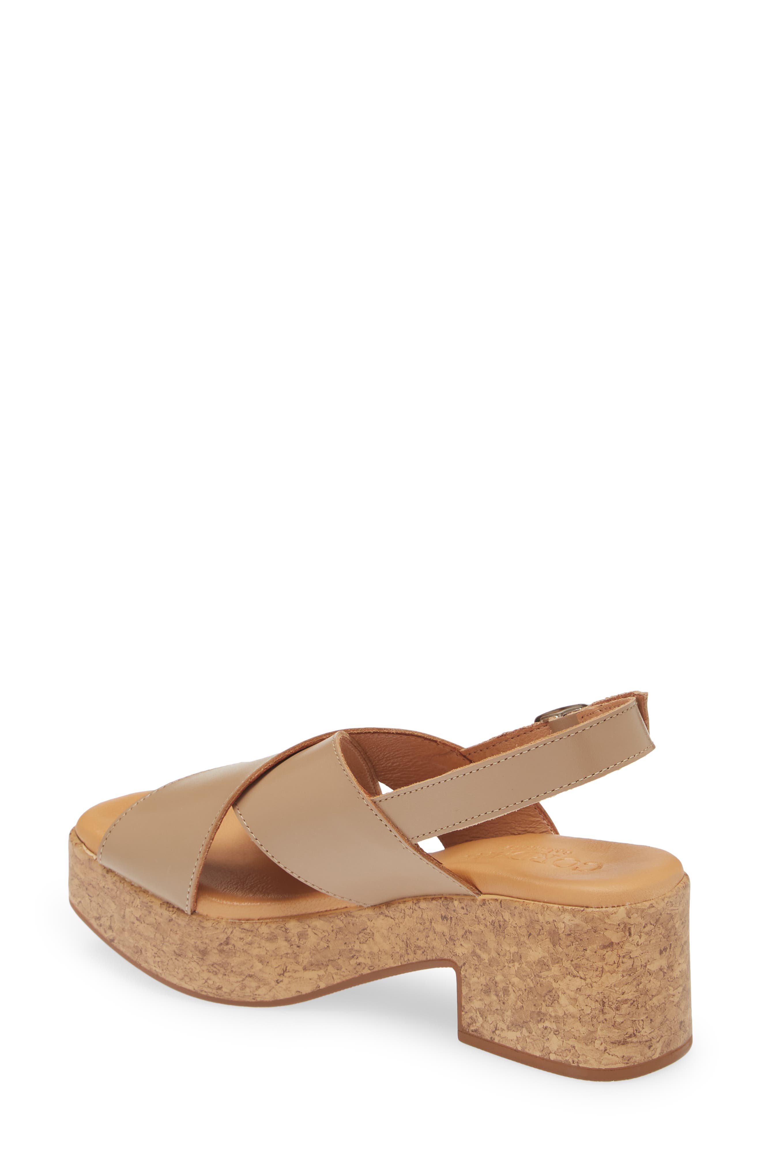 Malin Platform Sandal, Alternate, color, LINO LEATHER