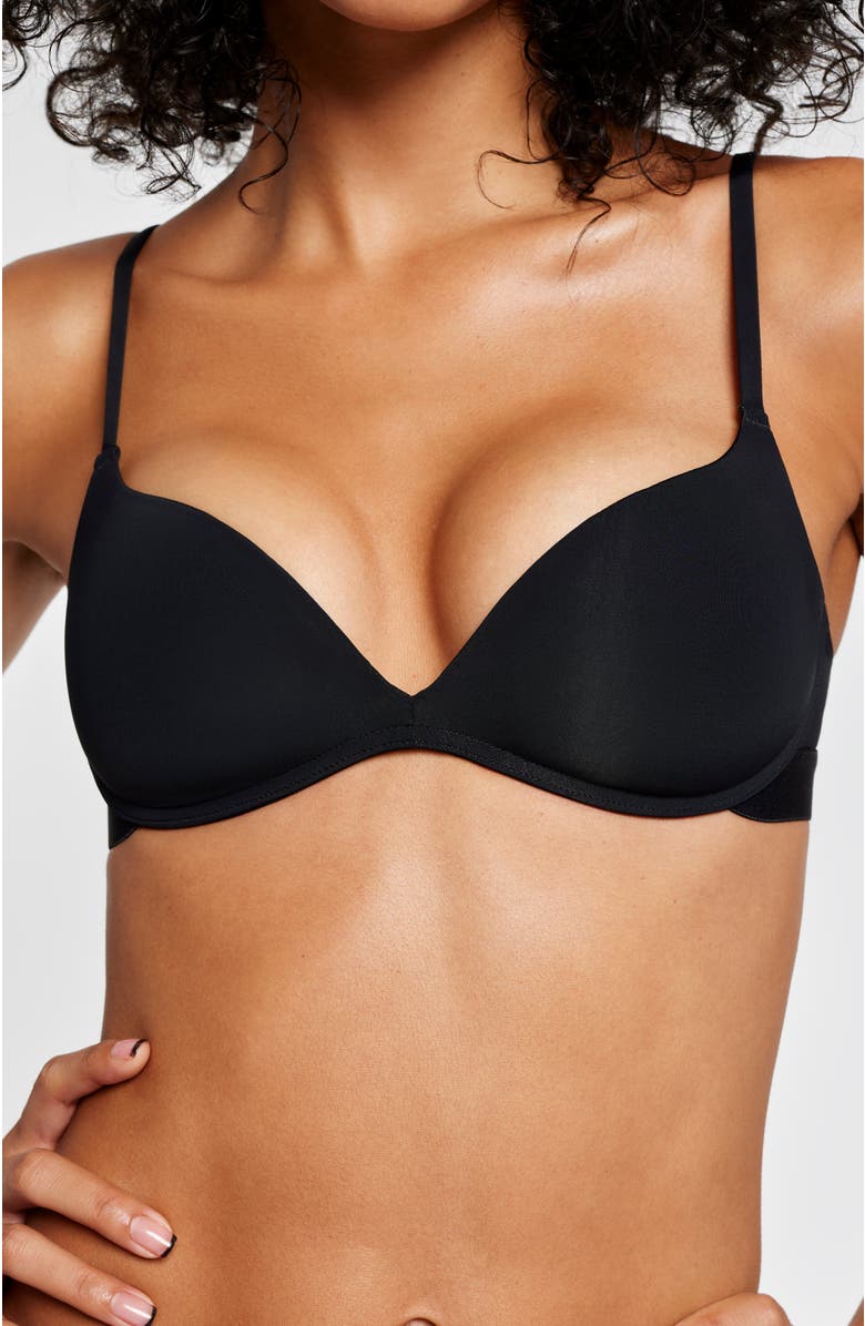 Pepper Zero-G Wirefree Lift Up Bra, Main, color, Black