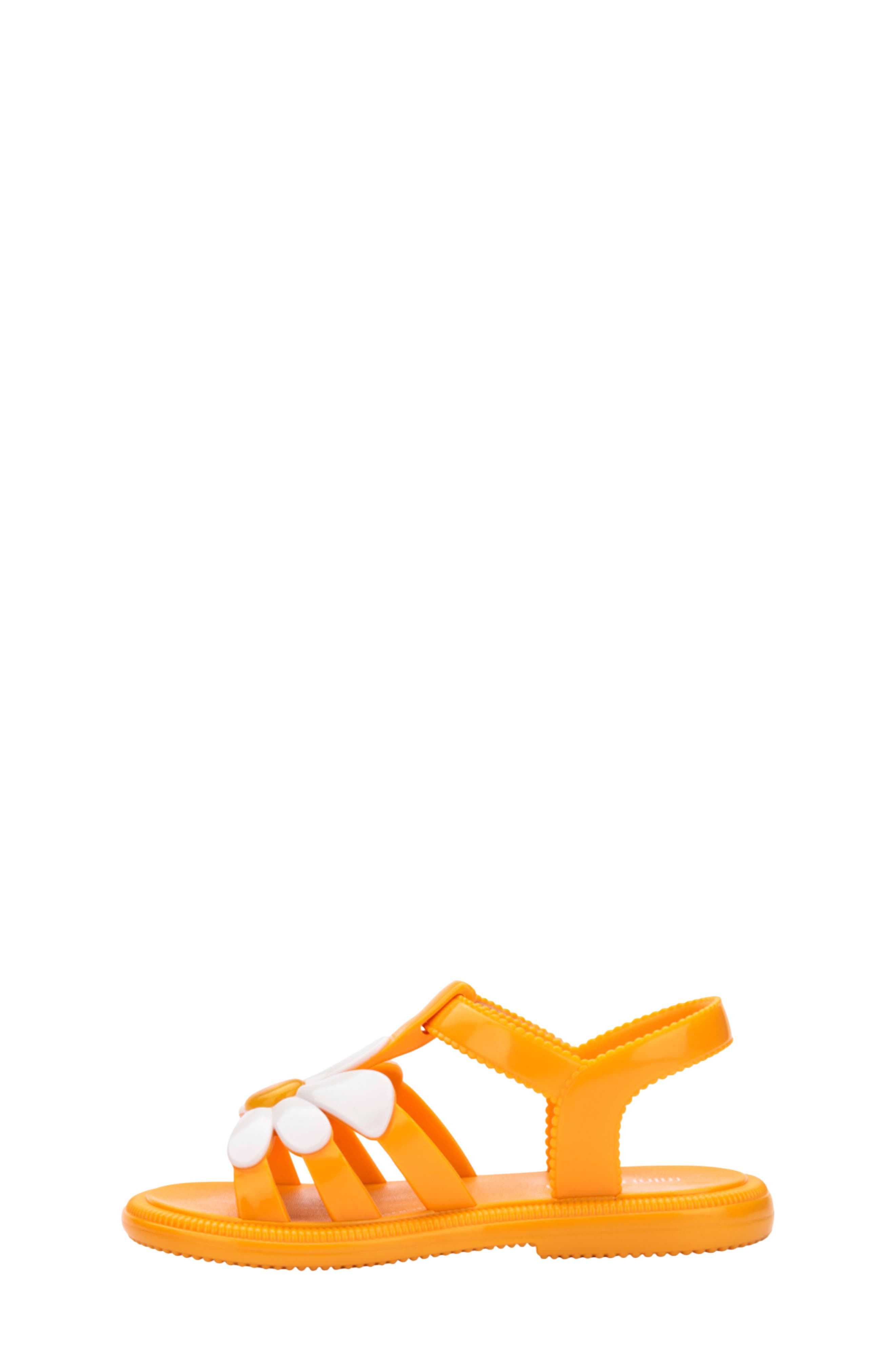 Kids' Hip Bloomy Ankle Strap Sandal, Alternate, color, ORANGE