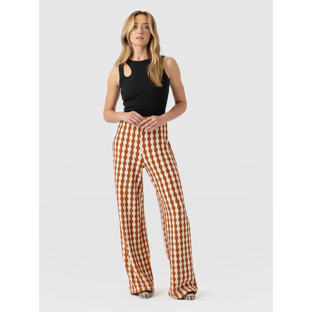 Shop Saint + Sofia Victory Wide Leg Pant