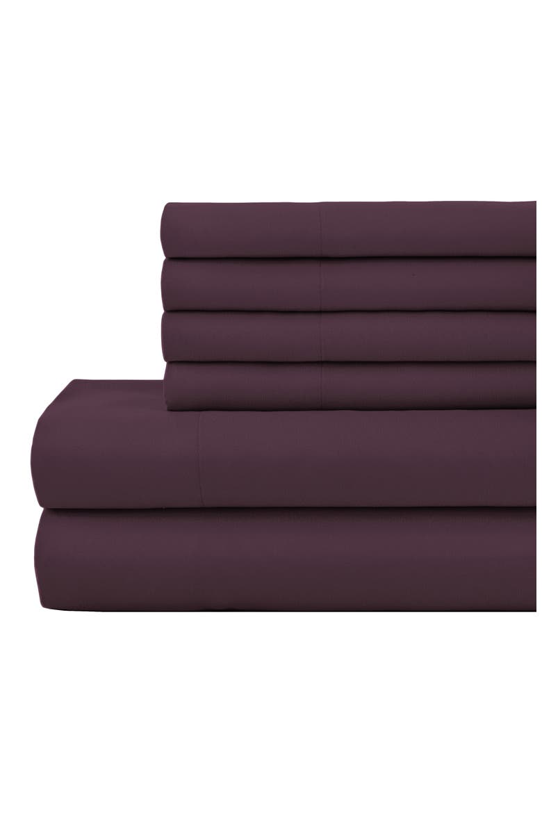 Vilano Springs Extra Deep Pocket Sheet Set, Main, color, PURPLE