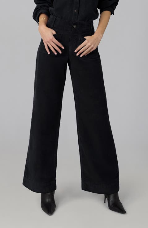 Colette High Rise Wide Leg Corduroy Jeans