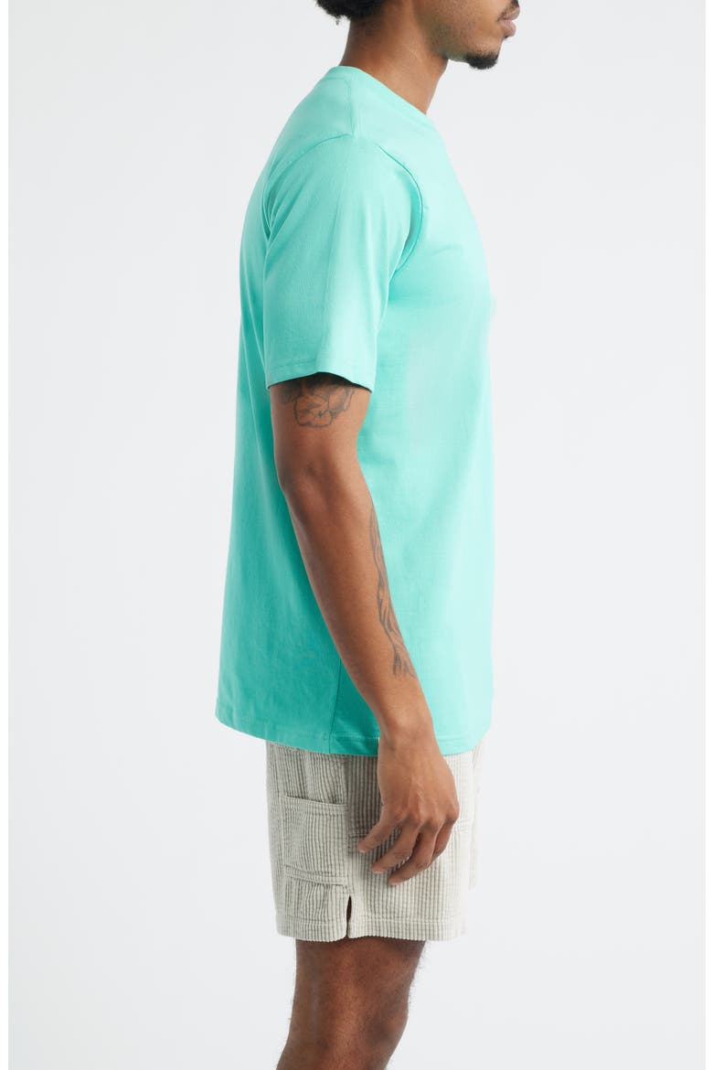 Cotton Graphic T-Shirt, Alternate, color, AQUA