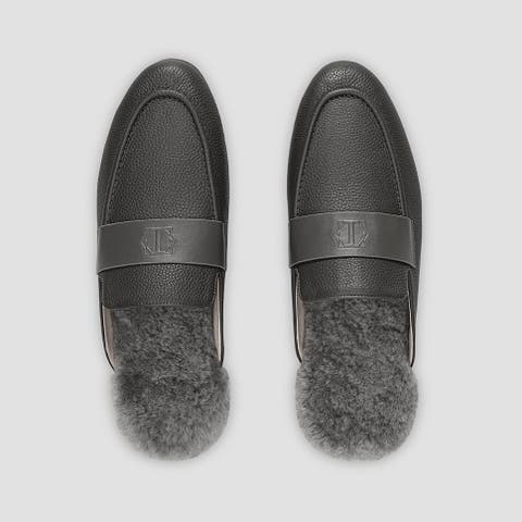 Morten Men's Leather Slippers