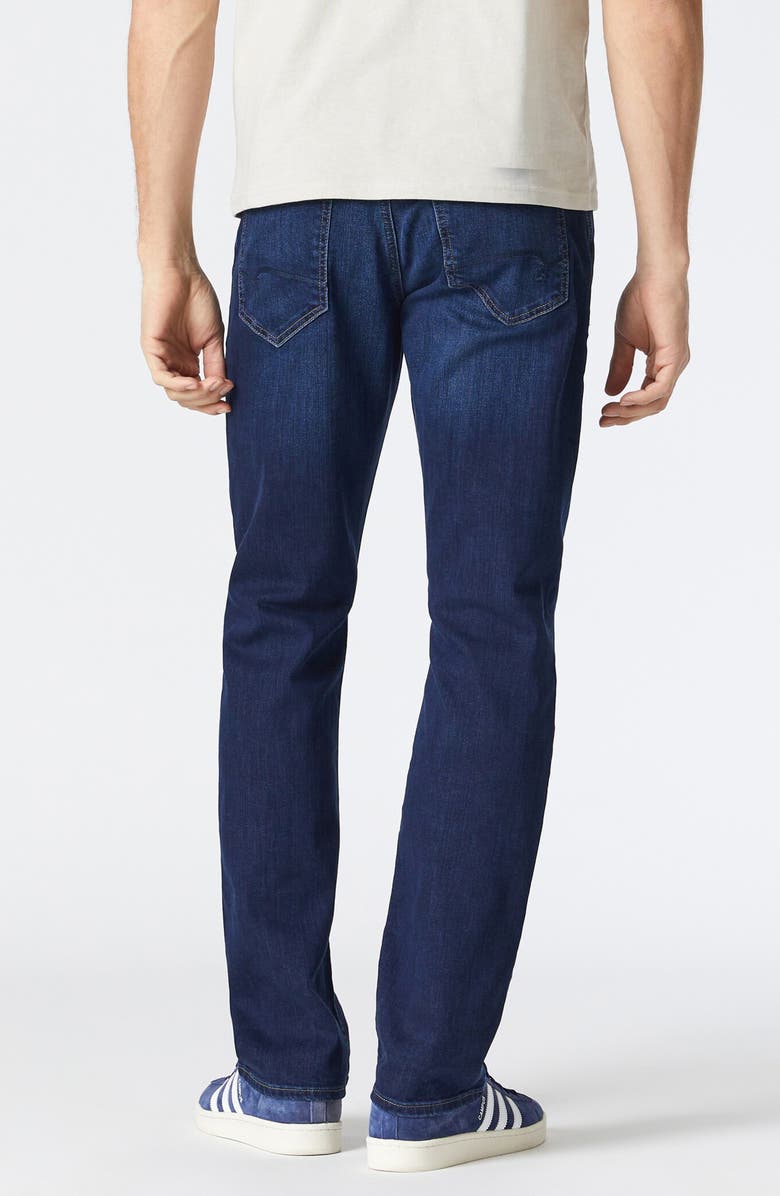 Mavi Jeans Matt Relaxed Straight Fit Jeans, Alternate, color, Deep Brushed Williamsburg