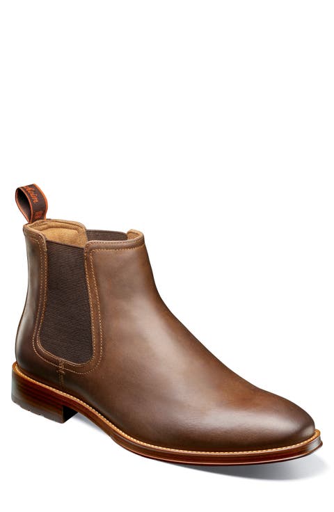 Rucci Lugged Plain Toe Chelsea Boot