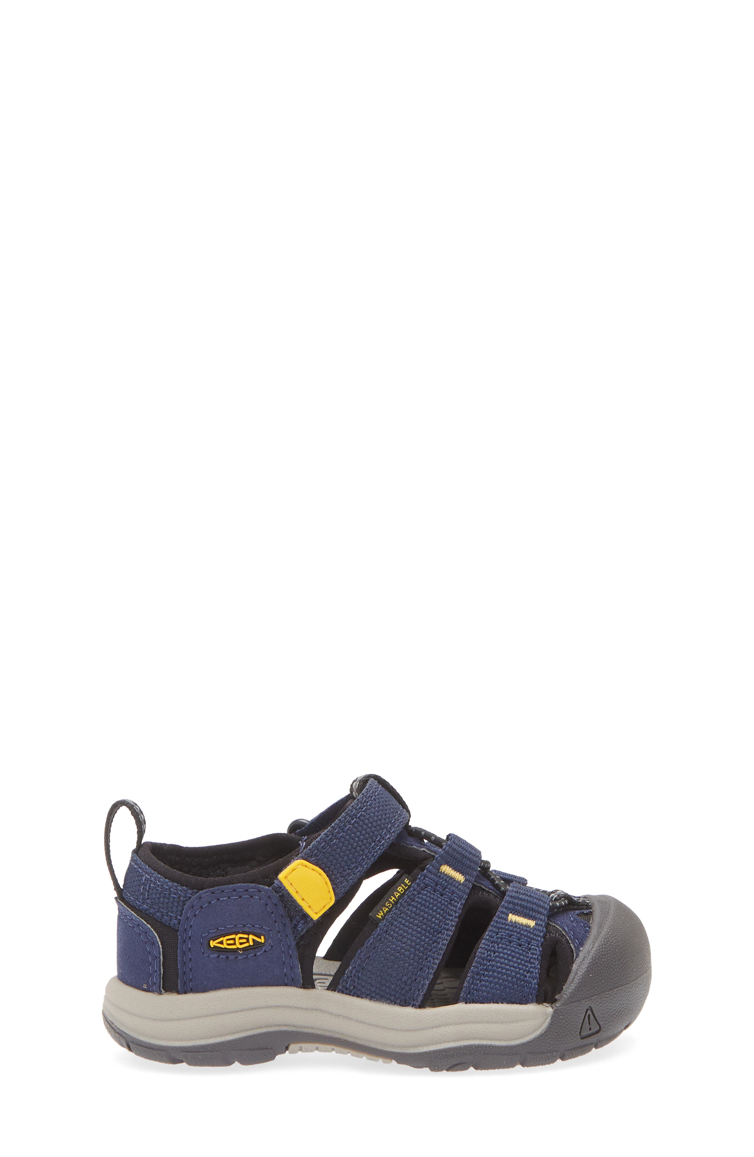 KEEN Kids
 Newport H2 Sandal, Alternate, color, Naval Academy/ Keen Yellow