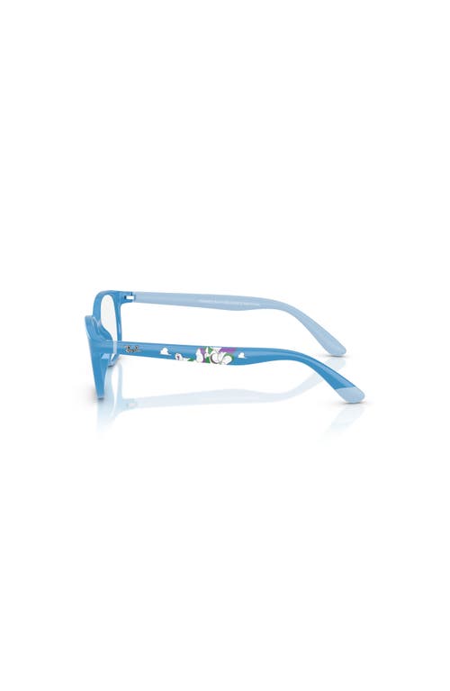 Ray Ban Ray-ban 46mm Phantos Optical Glasses In Blue