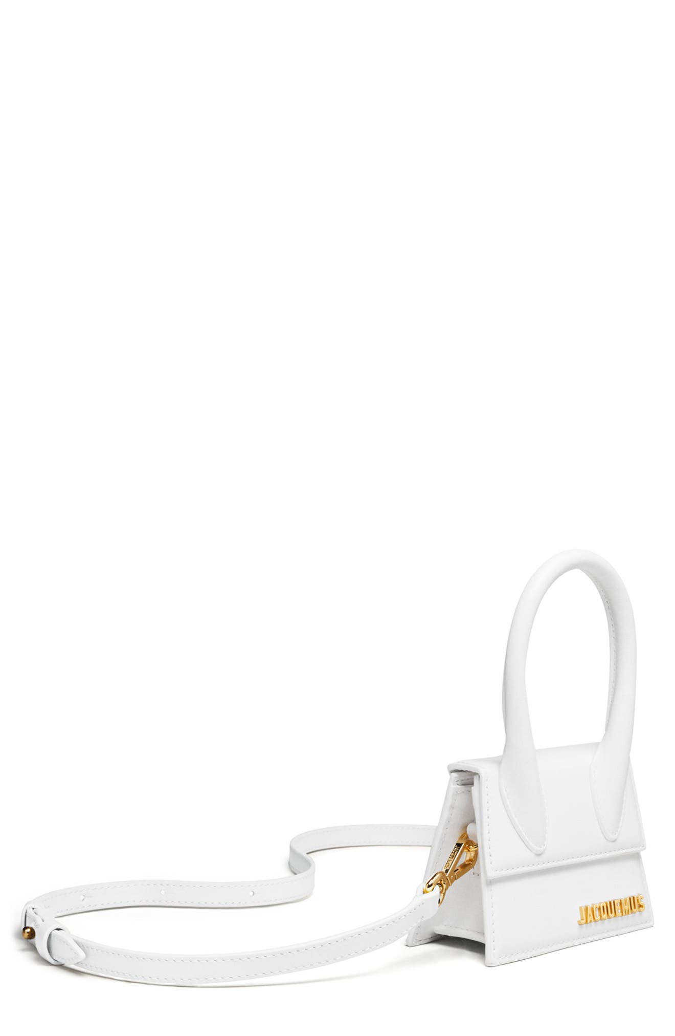 Jacquemus Le Chiquito Mini Leather Top Handle Bag, Main, color, 