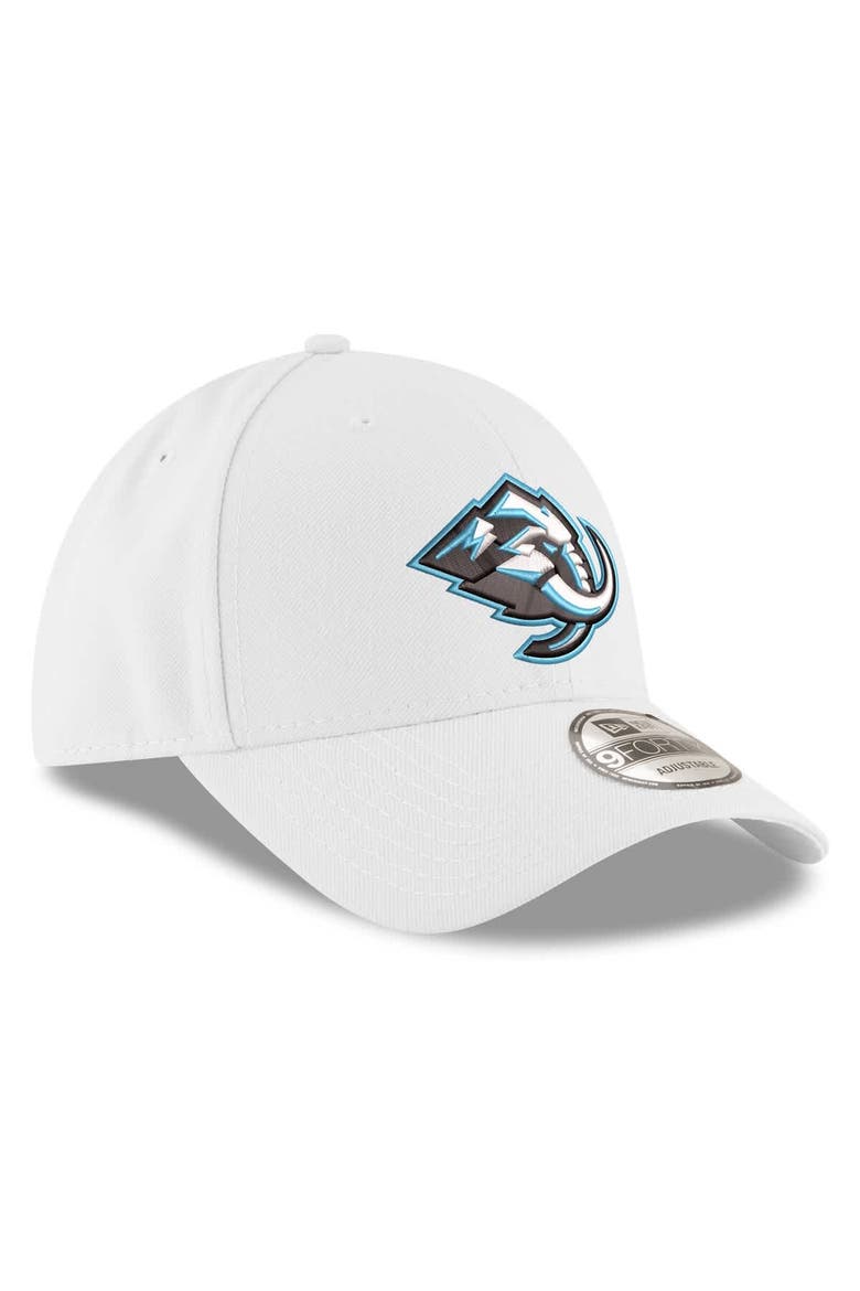 Men's New Era  White Utah Mammoth 9FORTY Adjustable Hat, Alternate, color, White