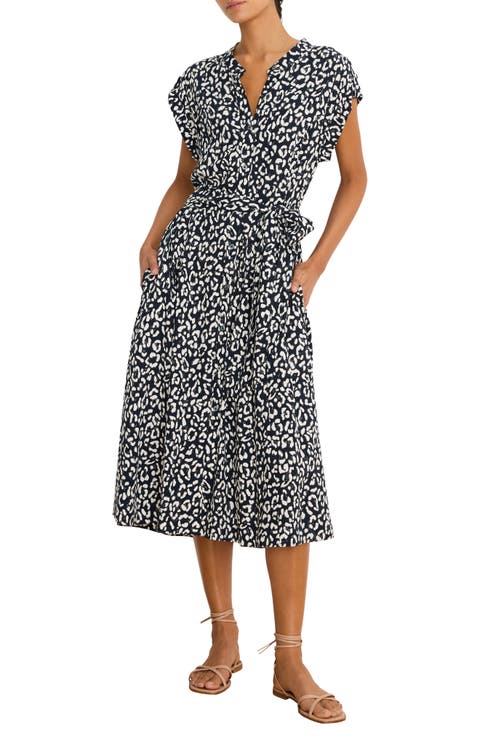 Leopard Sketch Sonni Dress