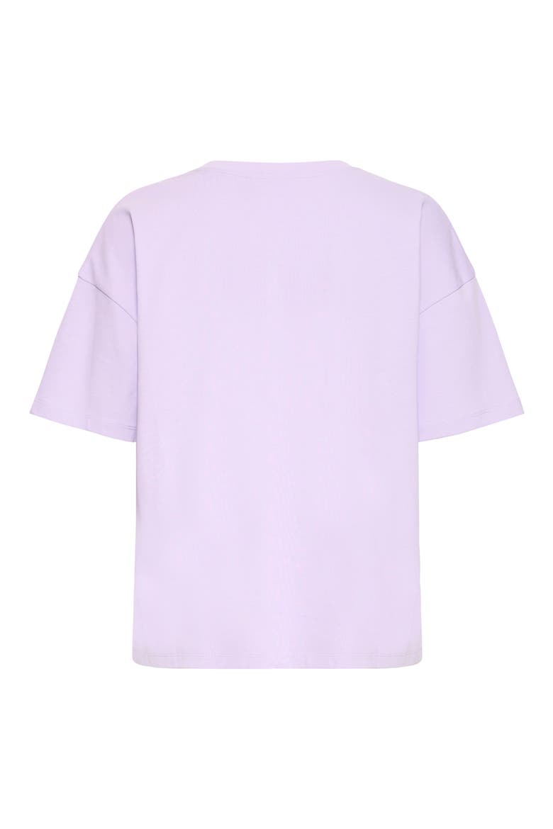 Ihpetro Boxy Heart Cutout T-Shirt, Alternate, color, PURPLE ROSE