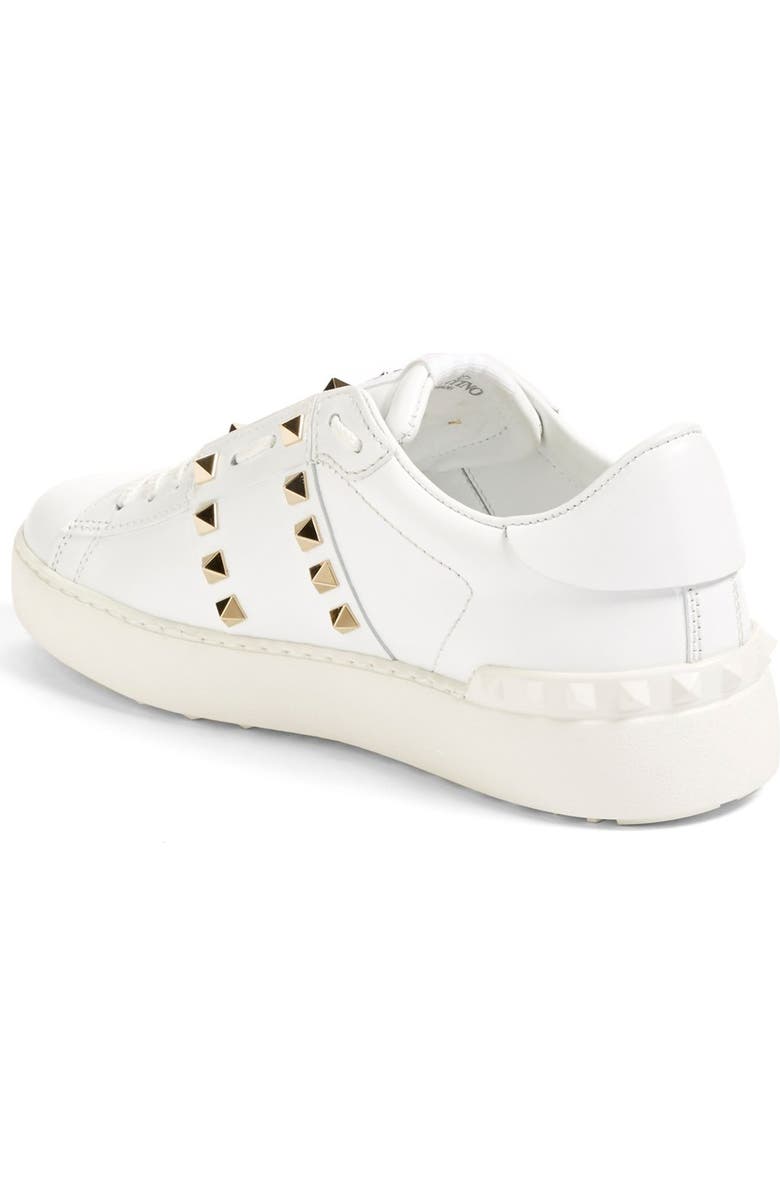 Valentino Garavani 'Rockstud' Sneaker, Alternate, color,