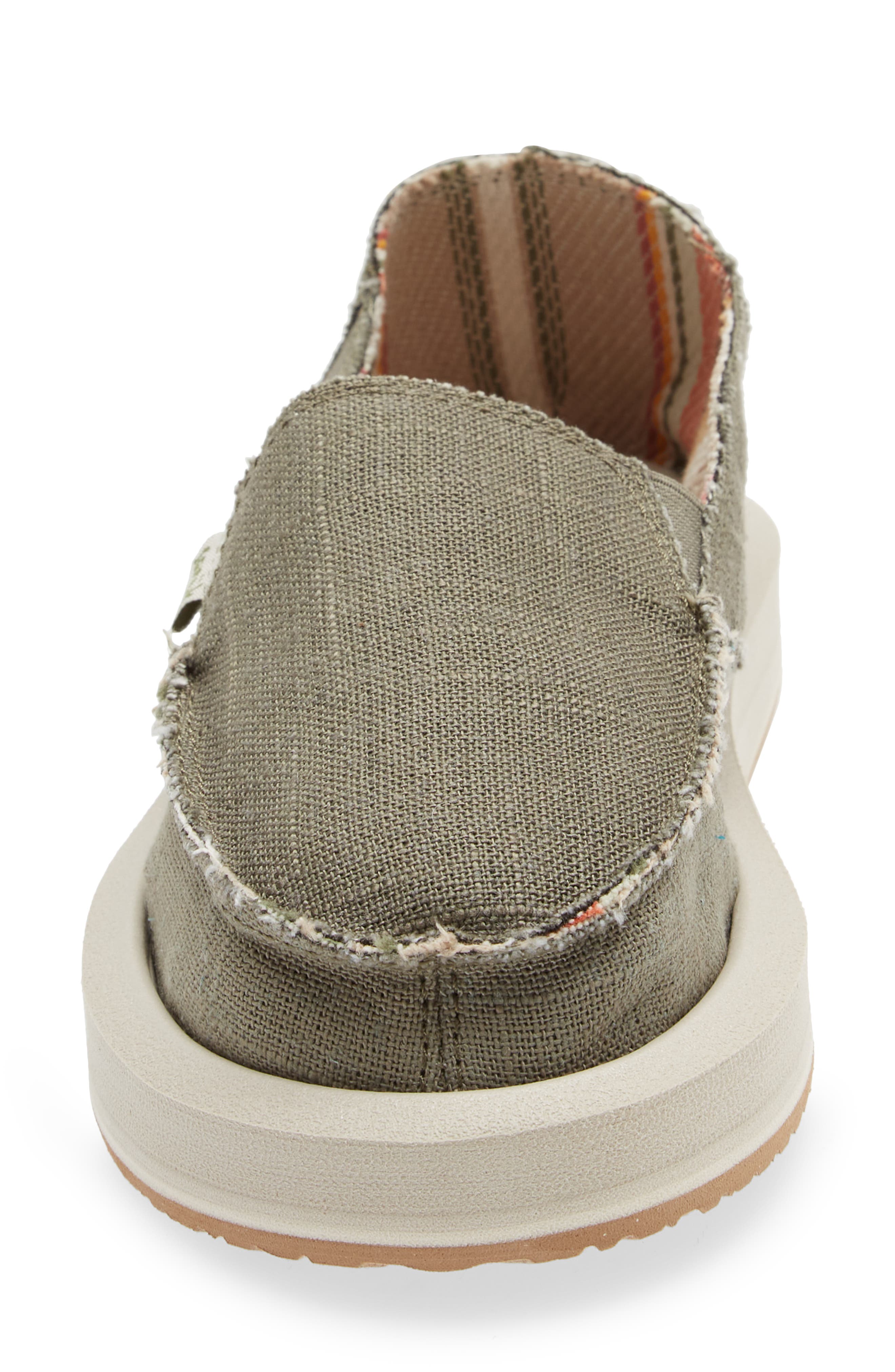 Sanuk Donna Slip-On Sneaker, Alternate, color, Green